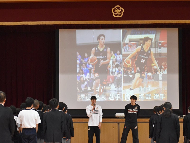 選手それぞれから自己紹介