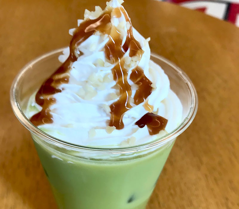抹茶タピオカドリンク(350円/税込)