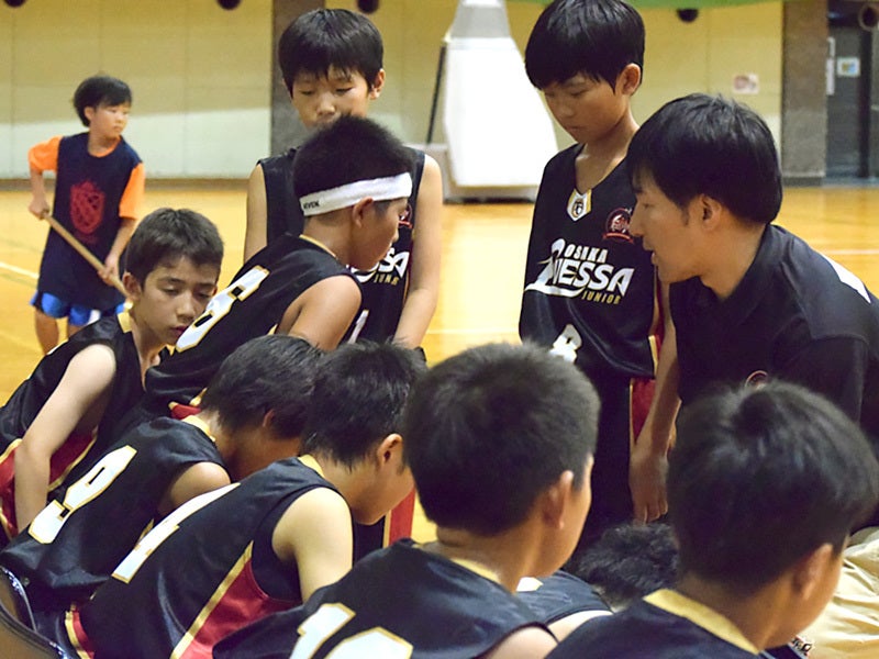 大阪エヴェッサU12練習