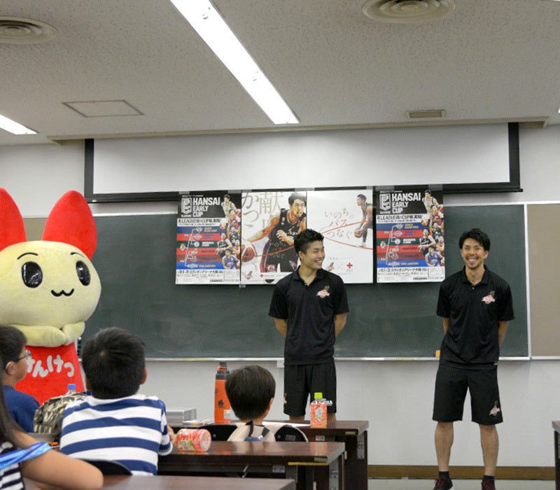 2人とも初めての献血です、とご挨拶