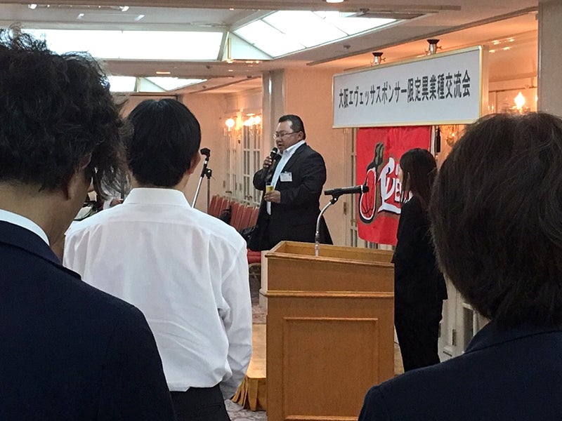 清水電設工業株式会社 代表取締役社長 清水 博之様乾杯のご発声
