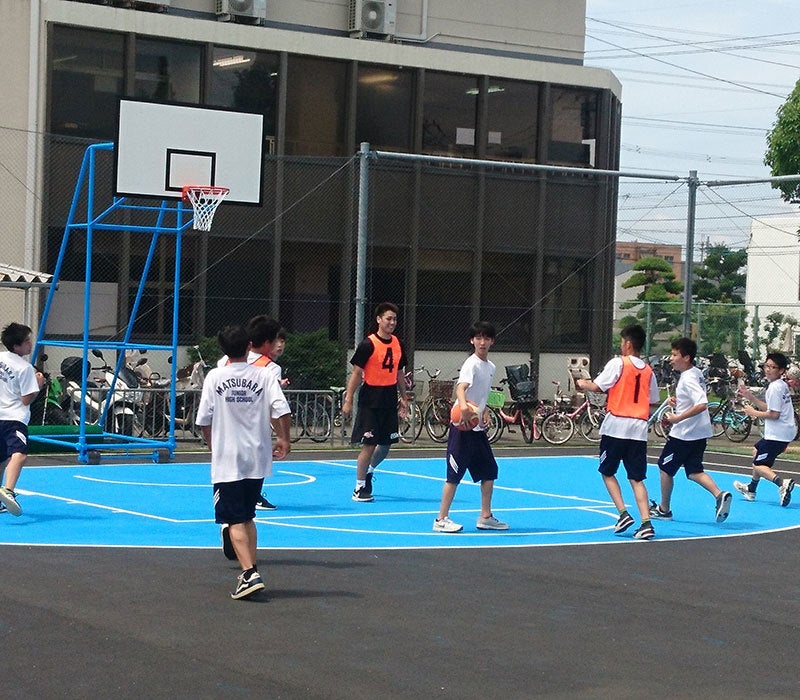 澤邉選手もエキシビジョンマッチに参加