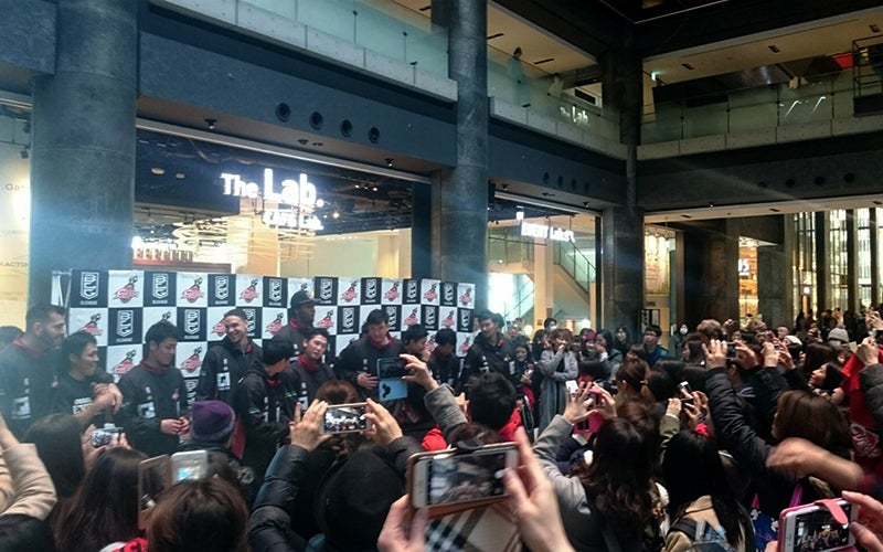 沢山のファン・ブースターの皆様が来てくださいました