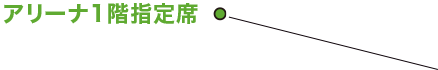 アリーナ1階指定席（メイン側・ベンチ側）