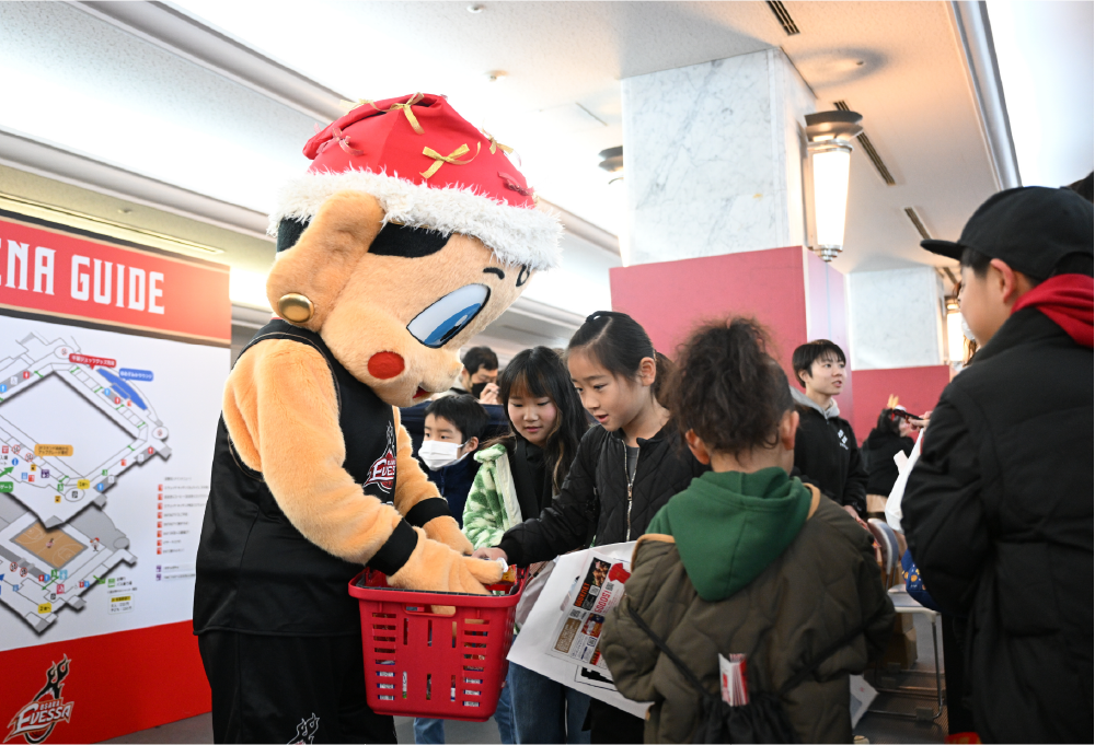 まいどくんのお菓子プレゼント