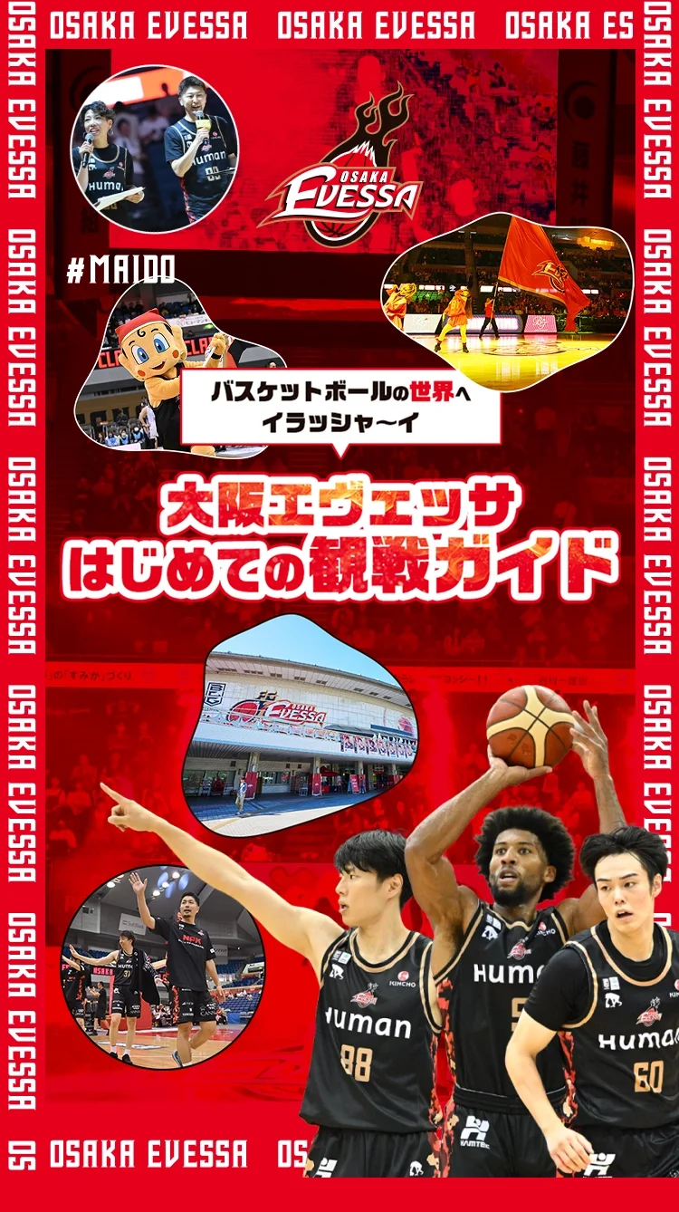 大阪エヴェッサ はじめての観戦ガイド