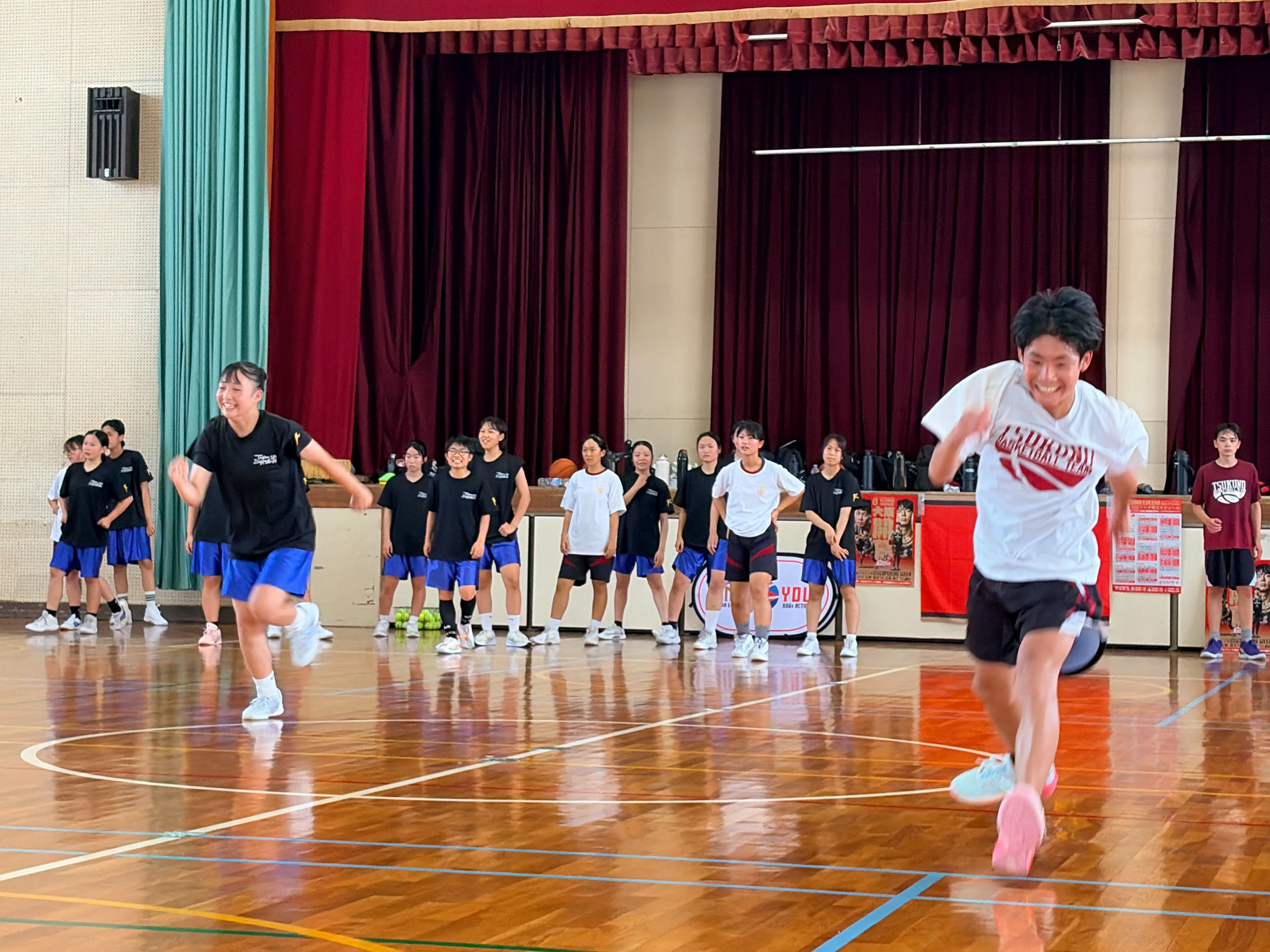 【AND YOU活動報告】STEP UP CAMP 始動！植松選手・合田選手・保田TACがバスケットボール教室を実施